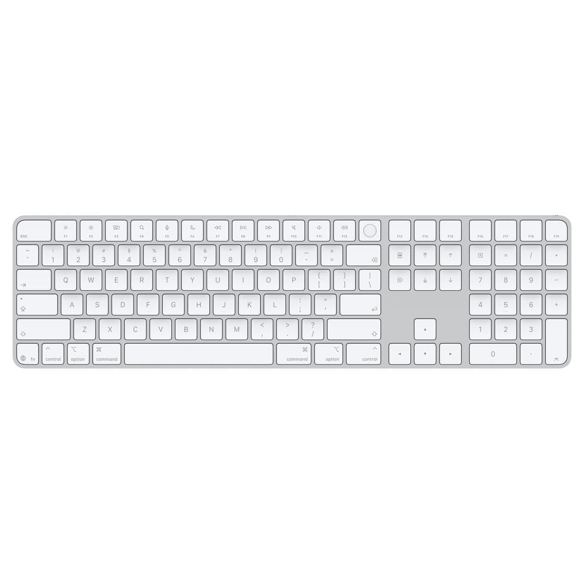 Беспроводная Клавиатура Apple Magic Keyboard with Touch ID and Numeric Keypad