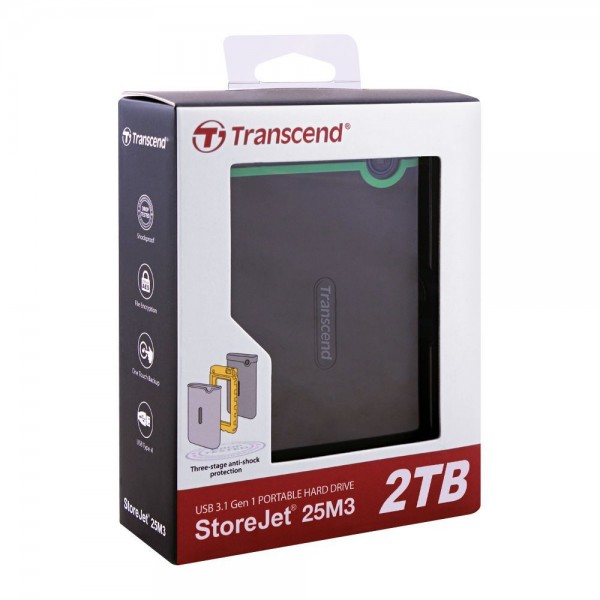 Внешний жесткий диск HDD Transcend 25M3 2TB